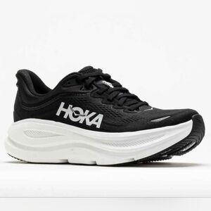 Size 9.5B - Women's Hoka Bondi 9 Black/White